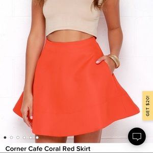 Corner Cafe Skirt by Mustard Seed (bought at Lulu’s)- worn once!